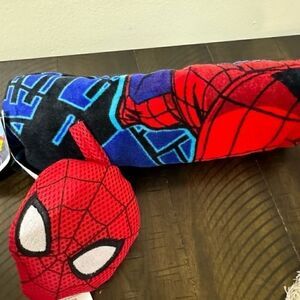 Marvel Spider-Man Bath Scrubby and Bath Towel Set